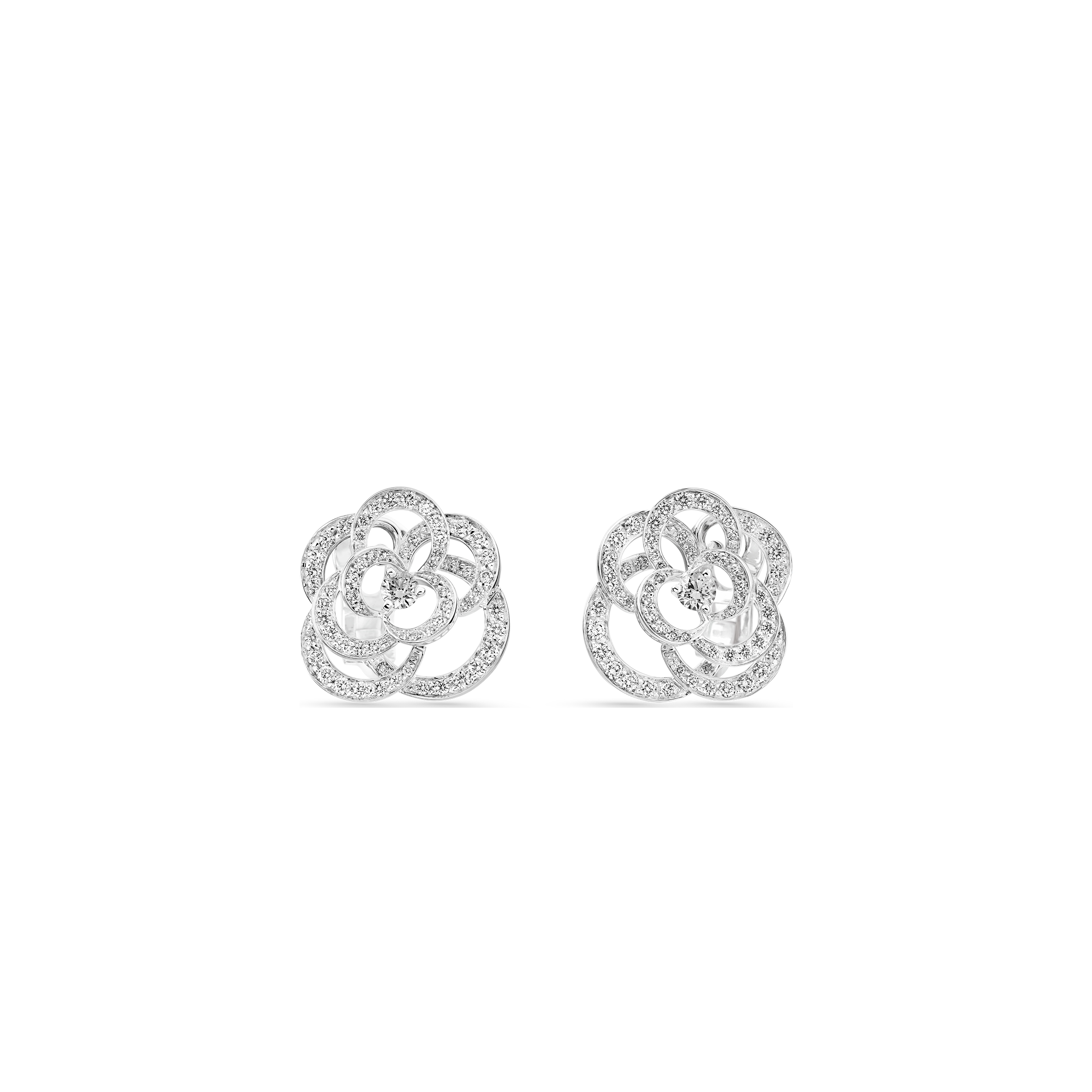 CHANEL FIL DE CAMÉLIA EARRINGS J2672